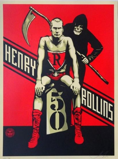 SHEPARD FAIREY (Américain, né en 1970)
Henry...