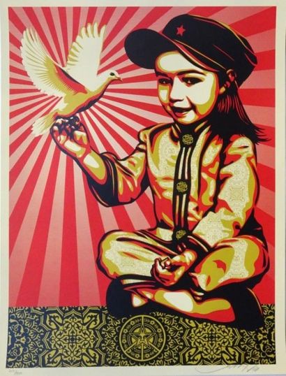 SHEPARD FAIREY (Américain, né en 1970)
Vivi...