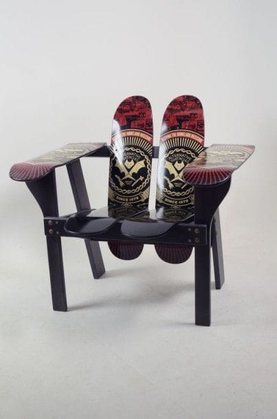 SHEPARD FAIREY (Américain, né en 1970)
Fauteuil

Sérigraphie...