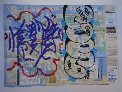 COPE 2 (Américain, né en 1968)
Map, 2009

Technique...