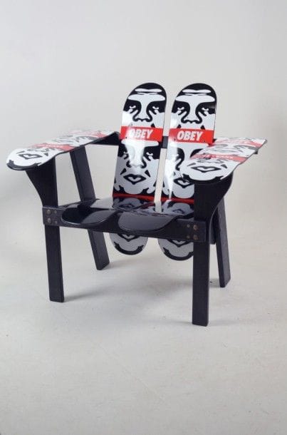 SHEPARD FAIREY (Américain, né en 1970)
Fauteuil

Sérigraphie...