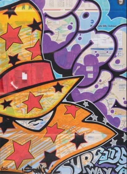 SONIC
Map, Subway Gangsta, 2012

Technique...