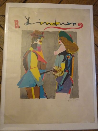 RICHARD LINDNER
Le couple au tigre

Lithographie...