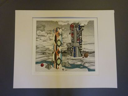 GEORGES CABOT
Et le vent du sud se leva

Gravure...