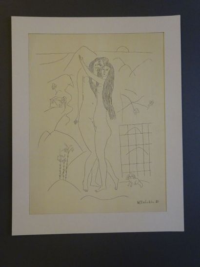VICTOR ZABUTIN
les femmes

Plume sur papier,...