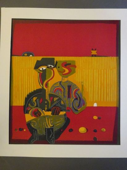 José ORTEGA
Le couple

Lithographie en couleurs...