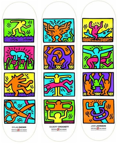 Keith Haring (1958-1990)
Dylan Rieder; Gilbert...