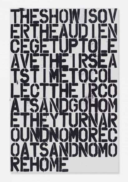 CHRISTOPHER WOOL AND FELIX GONZALEZ-TORRES
Untitled...
