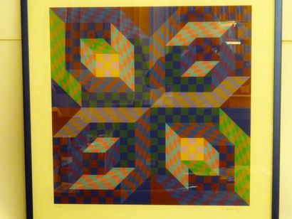 VASARELY Victor (1906-1997)
Firaxo

Sérigraphie...