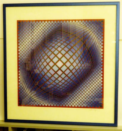VASARELY Victor (1906-1997)
Vega

Sérigraphie...