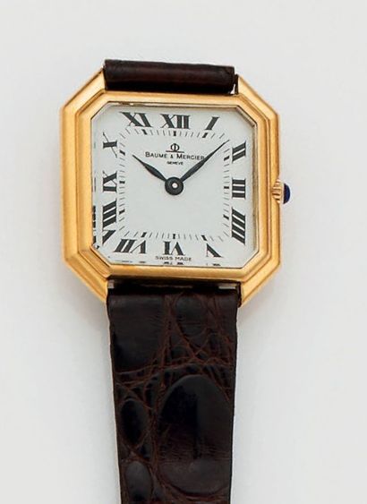 MONTRE BRACELET DE DAME EN OR 18 CARATS (750...