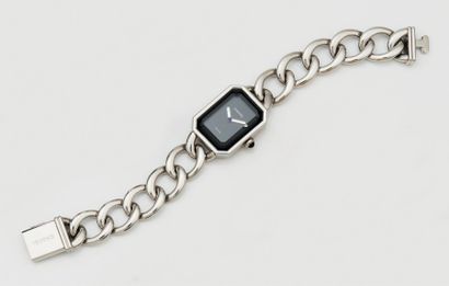 MONTRE BRACELET DE DAME EN ACIER PAR CHANEL...