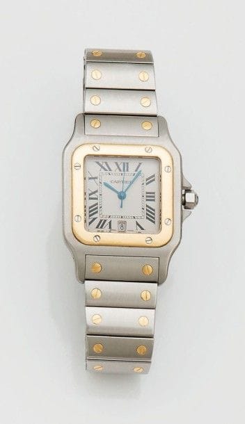 MONTRE PAR CARTIER, MODÉLE SANTOS Cadran...