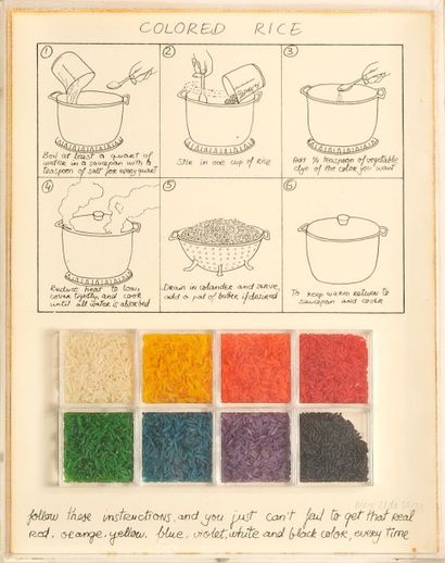 Antoni MIRALDA (né en 1942)


COLORED RICE,...