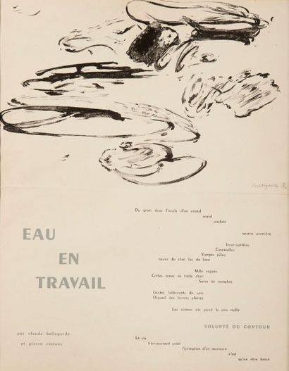 Claude BELLEGARDE (Né en 1927)


EAU EN TRAVAIL,...