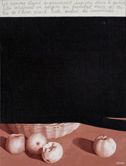 JACQUES LENNEP (NÉ EN 1941)


LES POMMES...