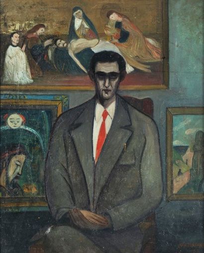 Ferdinand DESNOS (1901-1958)


Homme assis...