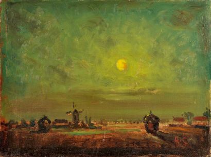 GEORGES CHABOT (1883-1969)


Paysage au moulin

Huile...