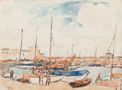 GEORGES D’ESPAGNAT (1870-1950)


Voiliers

Aquarelle...