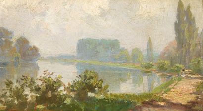 Ecole Moderne


Bord d’étang

Huile sur panneau

18...