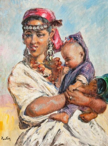 Henri-Jean PONTOY (1888-1968)


Mère et enfant

Toile,...