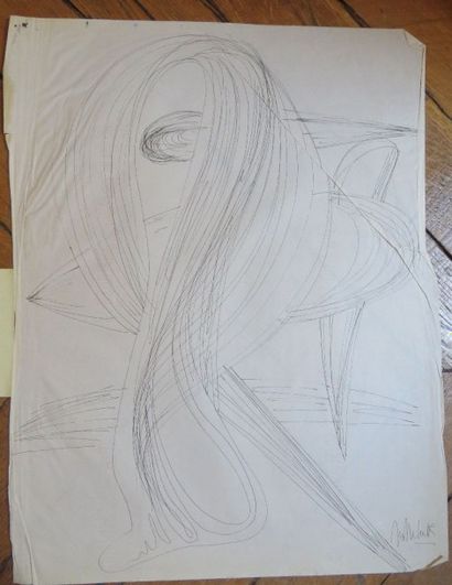 Jos DECOCK (1934-2010)
Composition

Encre...