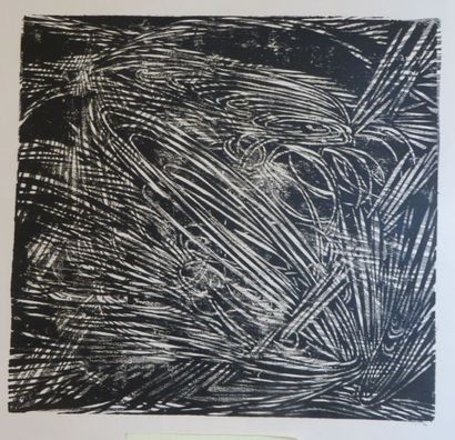 Jos DECOCK (1934-2010)
Composition, 1962

Gravure...