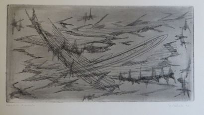 Jos DECOCK (1934-2010)
Composition, 1959

Gravure...