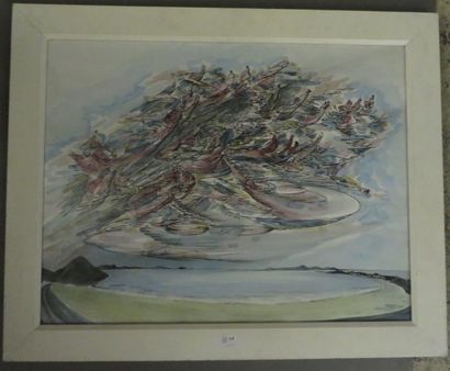 Jos DECOCK (1934-2010)
Figures dans les nuages...