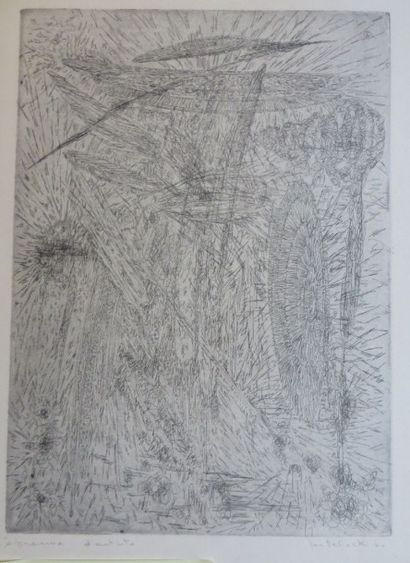 Jos DECOCK (1934-2010)
Déclenchement spatial,...