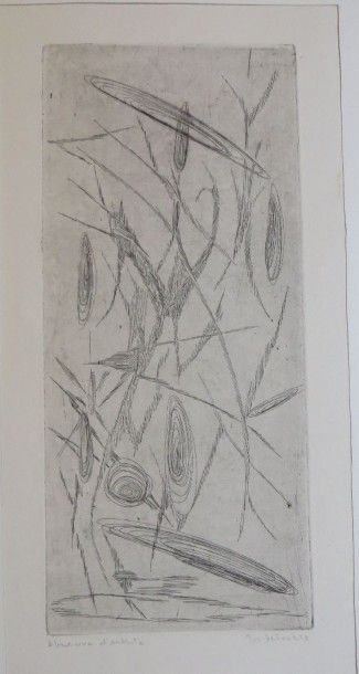 Jos DECOCK (1934-2010)
Composition, 1959

Gravure...
