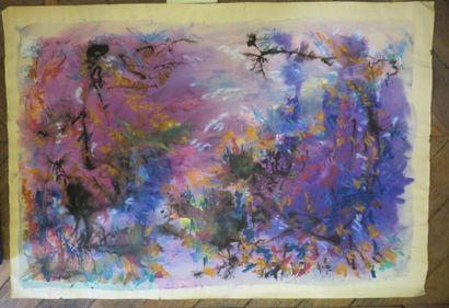 Jos DECOCK (1934-2010)
Étude de Paysage

Technique...