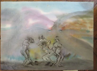Jos DECOCK (1934-2010)
Étude de trois figures

Technique...