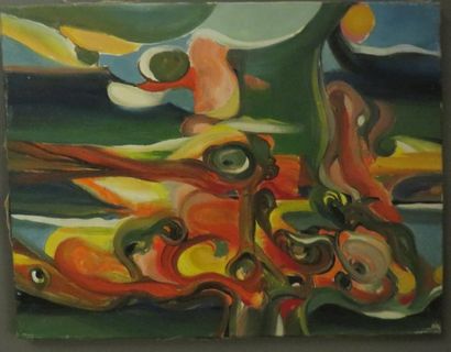Jos DECOCK (1934-2010)
Composition

Toile

50...