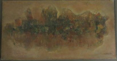Jos DECOCK (1934-2010)
Ville fantomatique,...