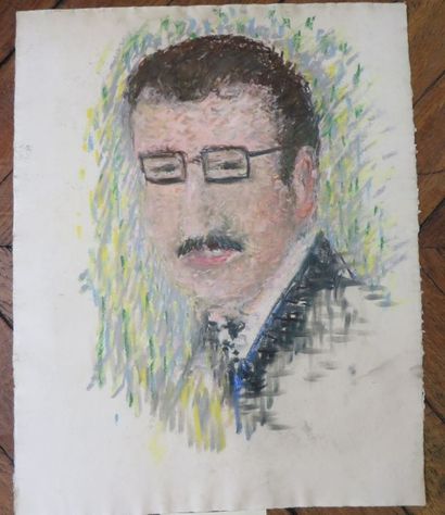Jos DECOCK (1934-2010)
Portrait de jeune...