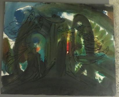 Jos DECOCK (1934-2010)
Composition aux figures

Toile

60...