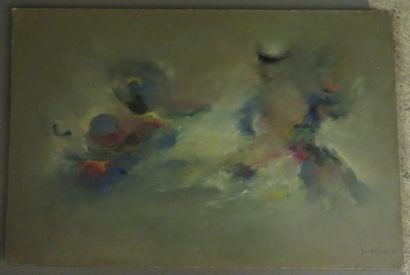 Jos DECOCK (1934-2010)
Au large, 1961

Toile,...