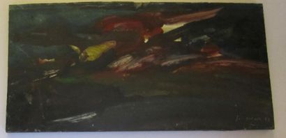 Jos DECOCK (1934-2010)
Paysage, 1963

Panneau,...