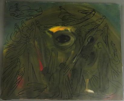 Jos DECOCK (1934-2010)
Composition

Toile

60...