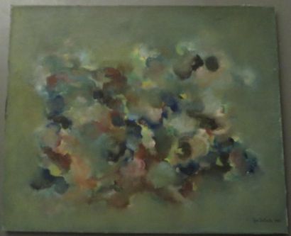 Jos DECOCK (1934-2010)
Composition, 1961

Toile,...