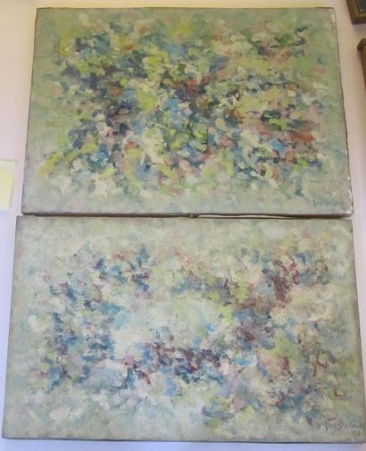 Jos DECOCK (1934-2010)
Composition, 1960

Toile,...