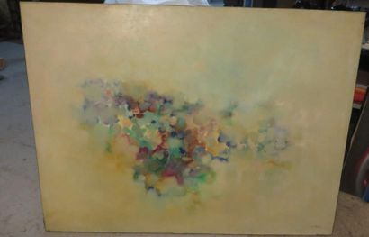 Naissance I, 1961
Huile sur toile signée...