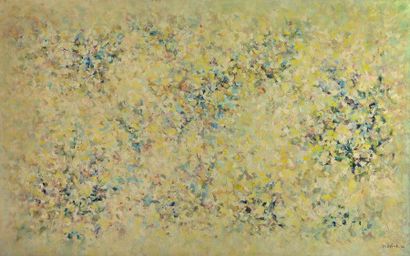 Vertige Blanc, 1960
Huile sur toile signée...