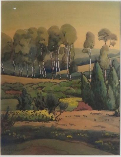 Léon JOUHAUD ( 1874-1950)


Pyasage 

Aquarelle...