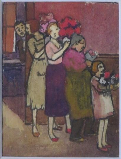 Léon JOUHAUD ( 1874-1950)


La visite

Aquarelle...