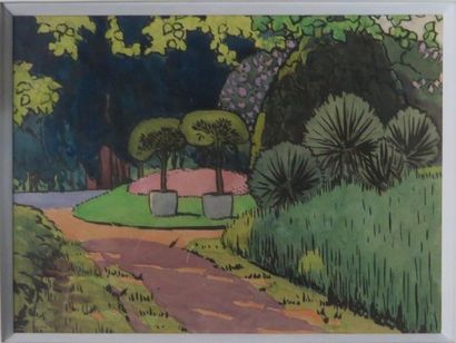 Léon JOUHAUD ( 1874-1950)


Parc

Aquarelle...
