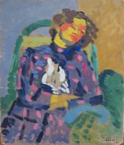 Jeanne KLEIN ( 1877-1966)


Femme au fauteuil

Huile...