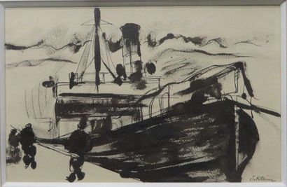 Jeanne KLEIN ( 1877-1966)


Navire à quai...