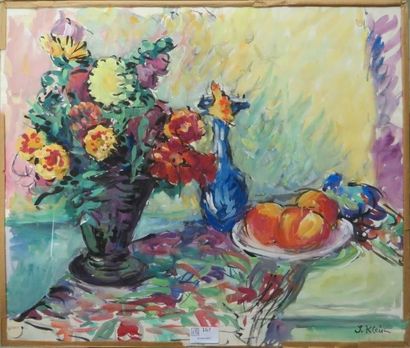 Jeanne KLEIN ( 1877-1966)


Bouquet et fruits

Aqaurelle...